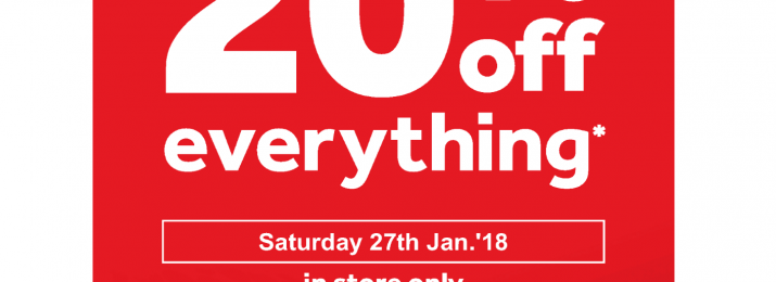 Rebel 1 Day Sale Saturday 27th Jan